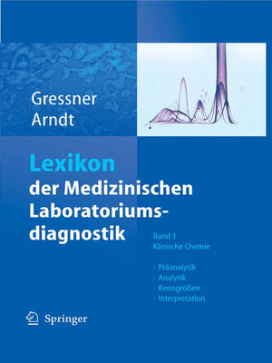 cover image of Lexikon der Medizinischen Laboratoriumsdiagnostik